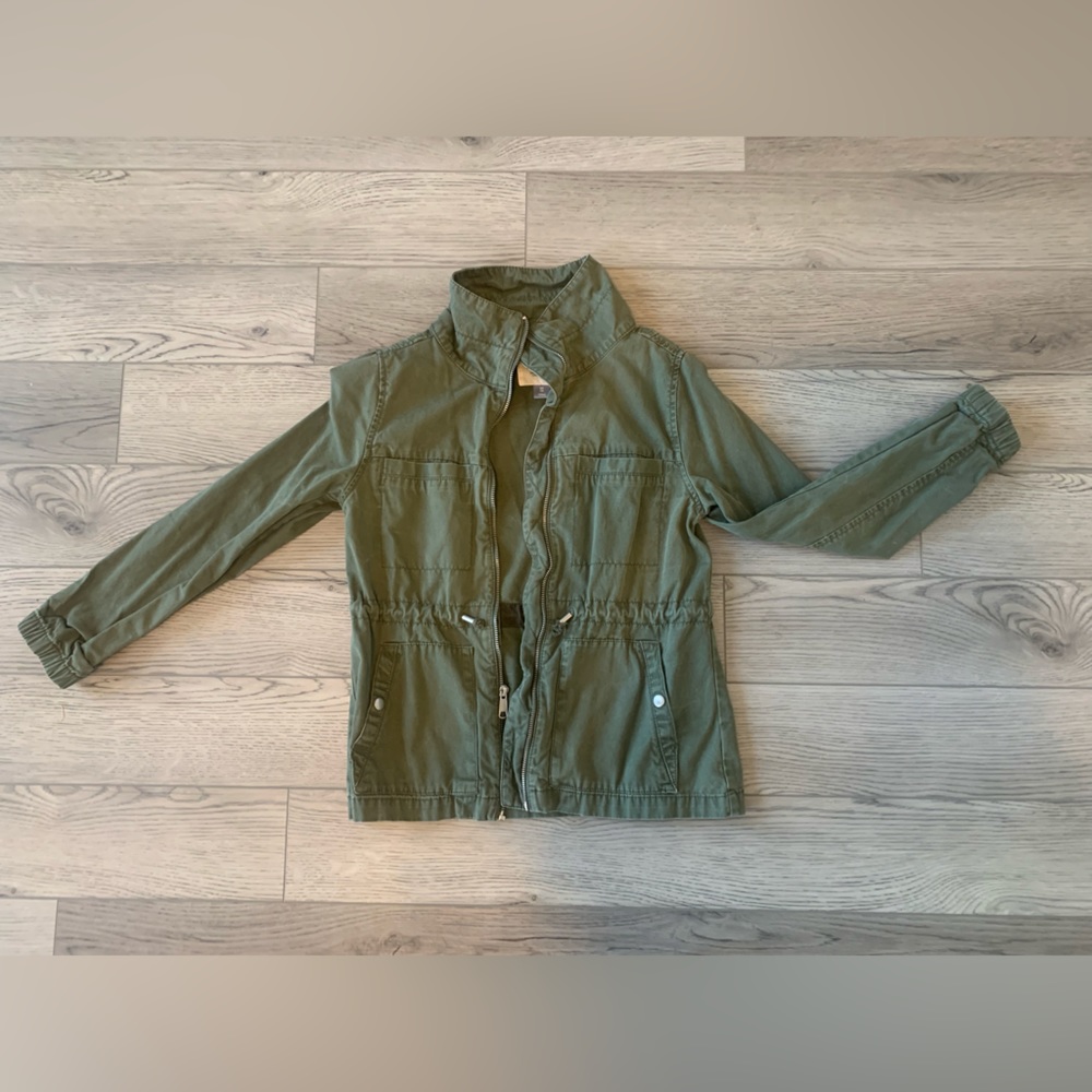 Extra Small Old Navy Army green jacket